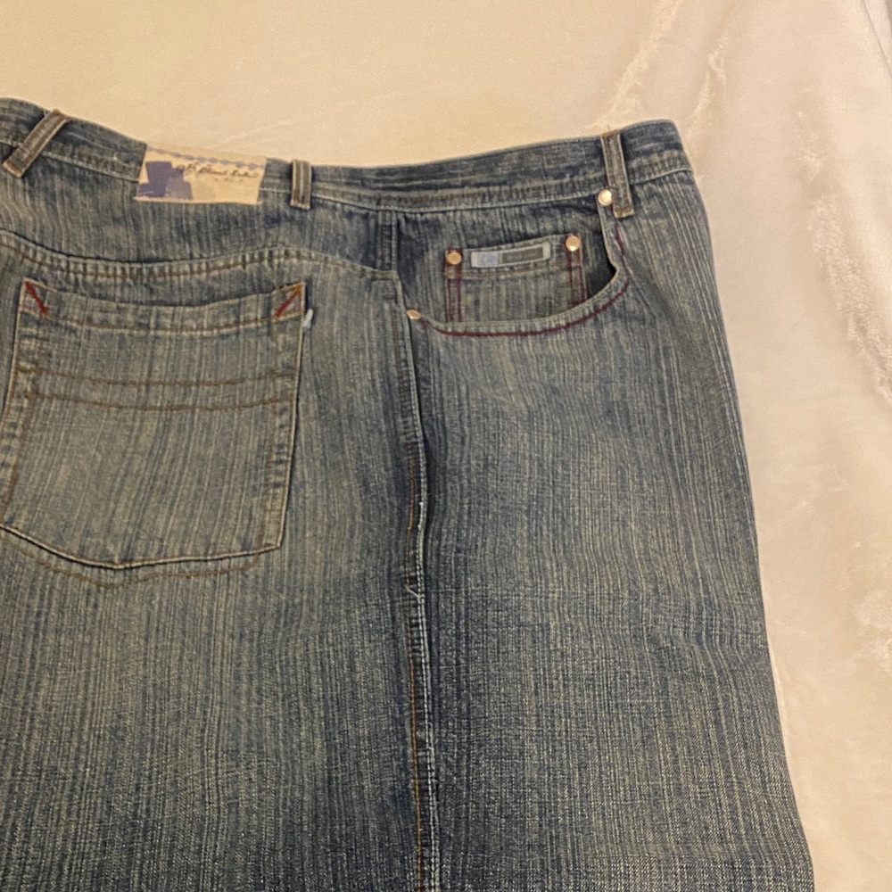 Black Label Men's Dark Blue Relaxed Jeans